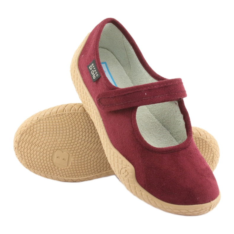 Dr.ORTO Befado ženske cipele pu-young pu 197D003 bordo crvena 3