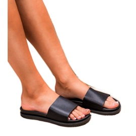 Clowse Crne ženske papuče crna 1