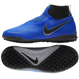 Nike Phantom Vsn Academy Df Tf Jr AO3292-400 nogometne cipele plava plava 1