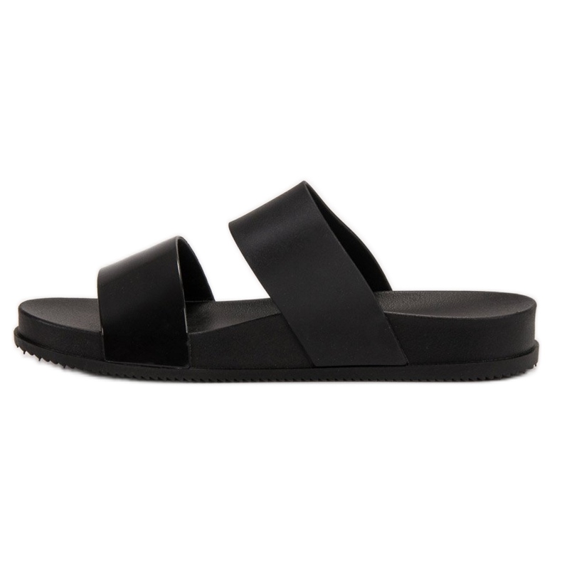 SHELOVET Modne gumene papuče crna 1