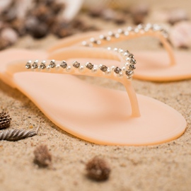 Japanke s ukrasima VICES bež 1