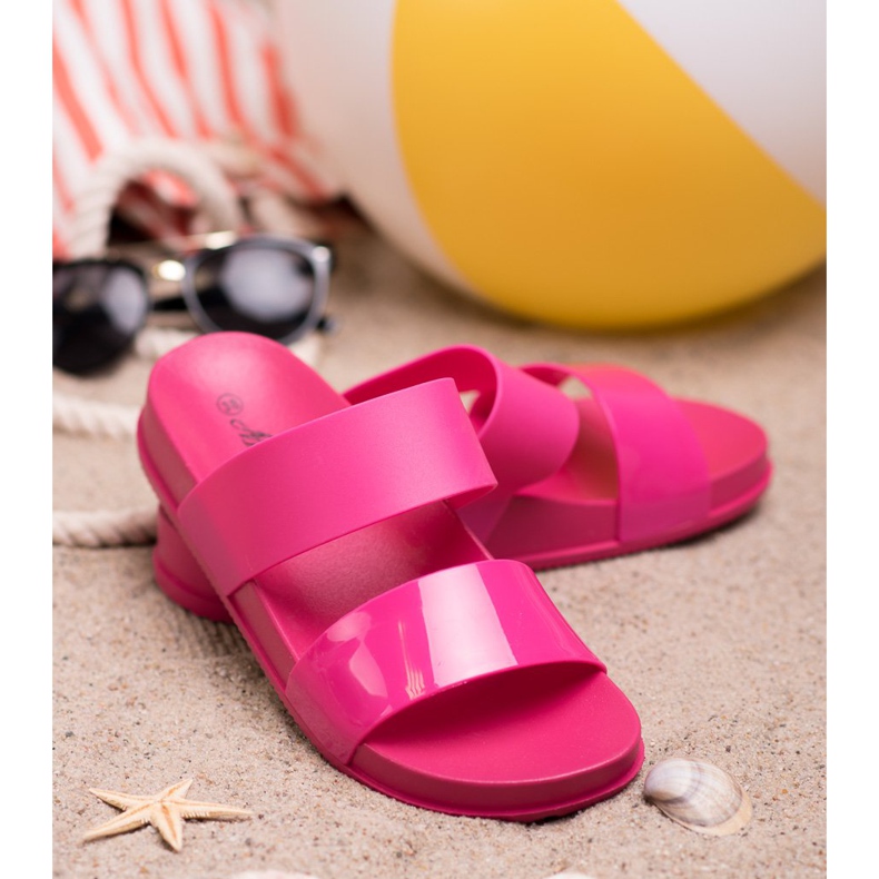 SHELOVET Modne gumene papuče ružičasta 2