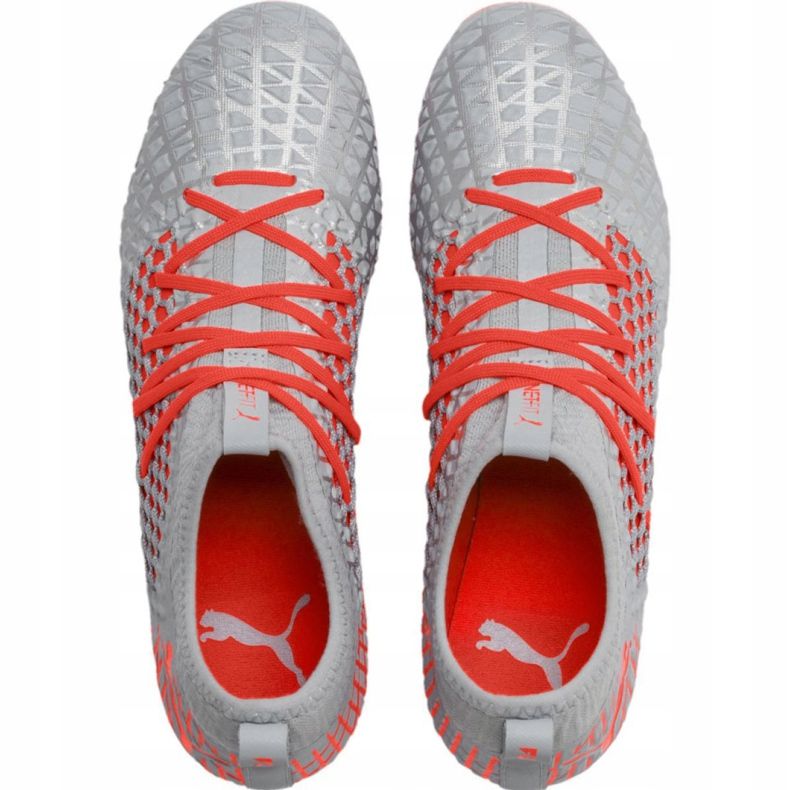 Kopačke Puma Future 4.3 Netfit Fg Ag M 105612 01 raznobojna siva 1