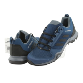 Cipele za planinarenje adidas Terrex AX3 M BC0527 crno mornarsko plava siva 3