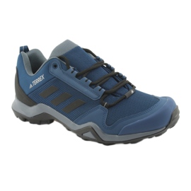 Cipele za planinarenje adidas Terrex AX3 M BC0527 crna tamnoplava siva 1