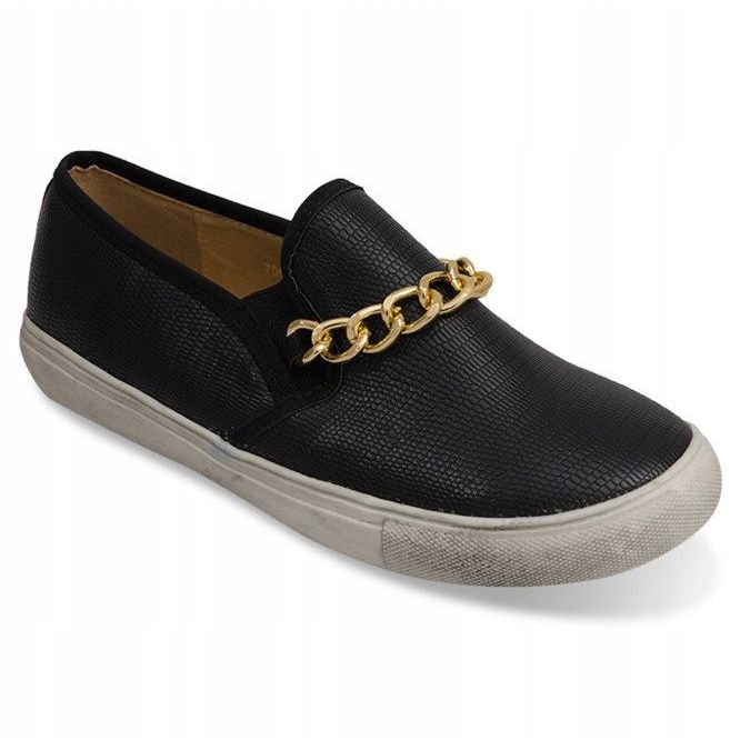 Tenisice Slip On 7064 Black crna 1