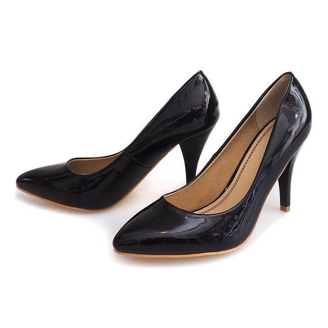 Lakirani klinovi CB-10758-5 Crna crno 1