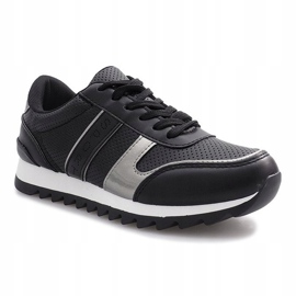 Crne sportske noćne tenisice crna 1