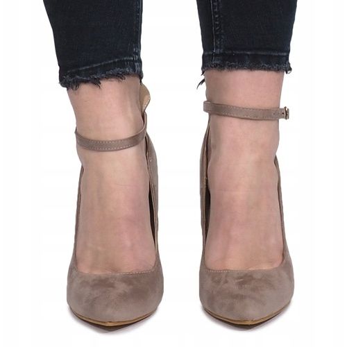 Khaki pumpe na rajskoj peti raznobojna zelena 1