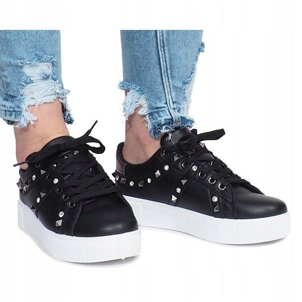 Crne tenisice Montpellier klinovi crno 2