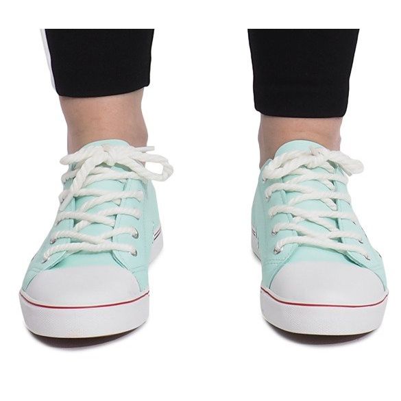 Lavso zelene ažurne tenisice zelena 1