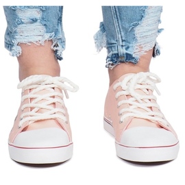 Lavso ružičaste ažur tenisice ružičasta 1