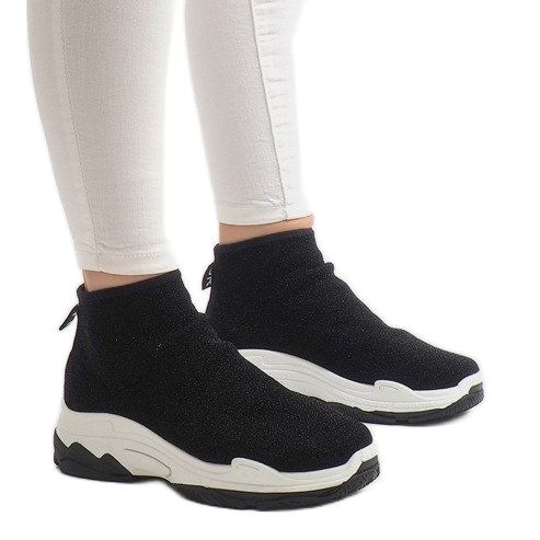 Crne sportske tenisice A88-22 crna 1