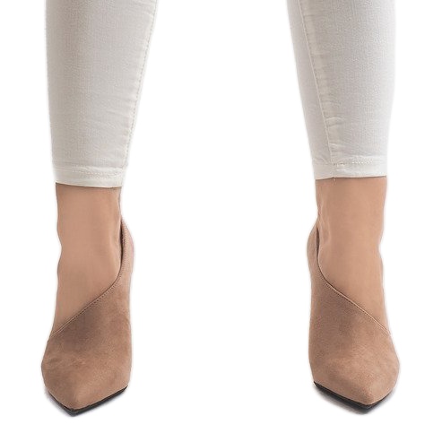 Ružičaste asimetrične štikle C82A ružičasta 2