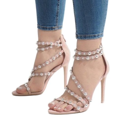 Ružičaste potpetice LE042P raznobojna ružičasta 1