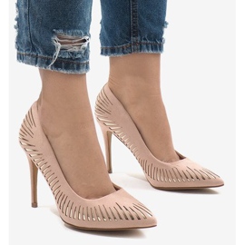 Ružičaste štikle od antilopa HYD-A16 ružičasta 2