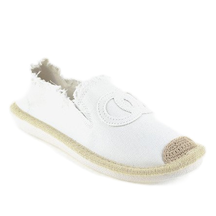 Bijele slip-on espadrile NB273P-3 bijela 1