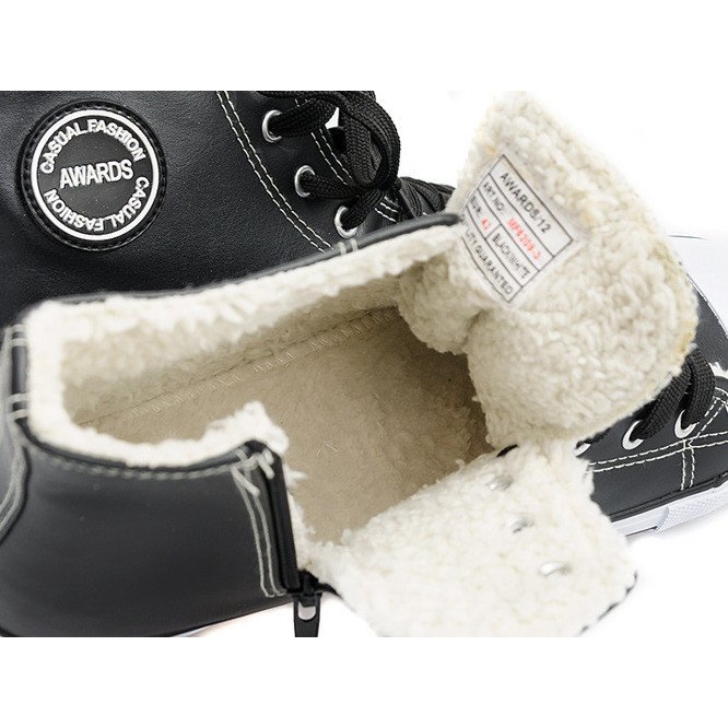 Visoko izolirane tenisice 6209-3 crne crno 2