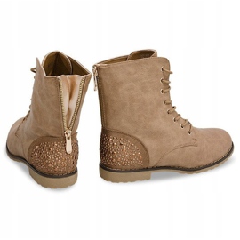 Bogato ukrašene čizme 1511-8 Khaki raznobojna zelena 2