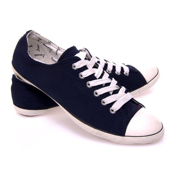Tenisice od tkanine 123 Navy Blue mornarsko plava 2