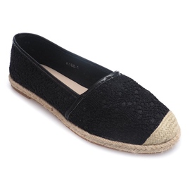 Balerine Espadrilles A168 Crna 1