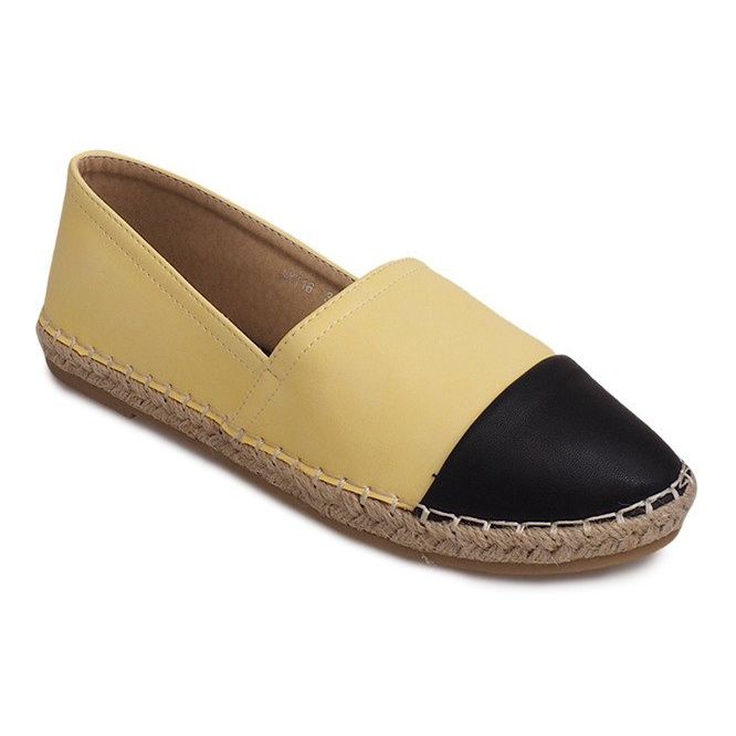 Tenisice Espadrilles LX116 Žuta žuta boja 2