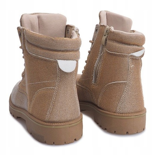 Timberki traperija TL042-12 ZLATNA / SMEĐA zlatni 1