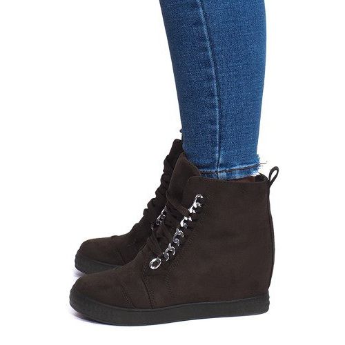 Tenisice na klin 1867 Green zelena 2