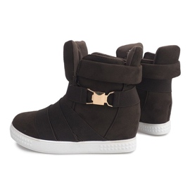 Tenisice na klin 669 maslina zelena 2