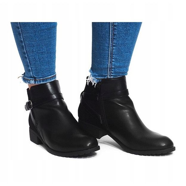 Ukrašeno čizmama LM-201 Black crna 2