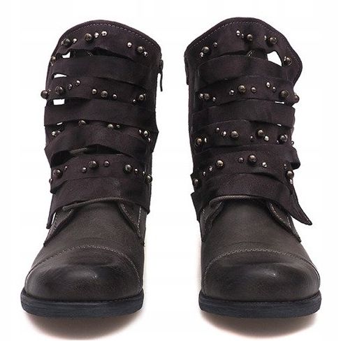 Ekskluzivne čizme F1610 Siva 1