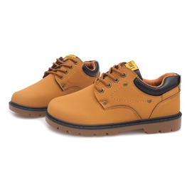 Klasične čizme Brogues JX-20 Camel smeđa 2