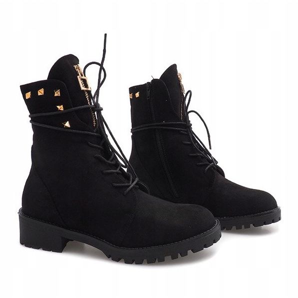 Hvataljke ukrašene antilopom H99-17 Crna crno 1