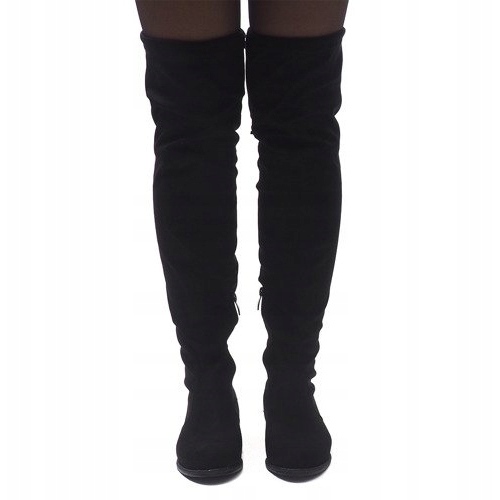 Čizme od antilopa 30701 Crna crno 2