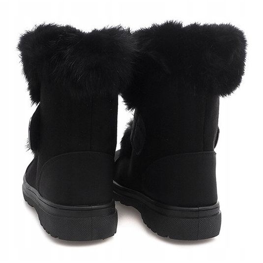 Topli lukovi Timberki DD492-1 Crni crna 1