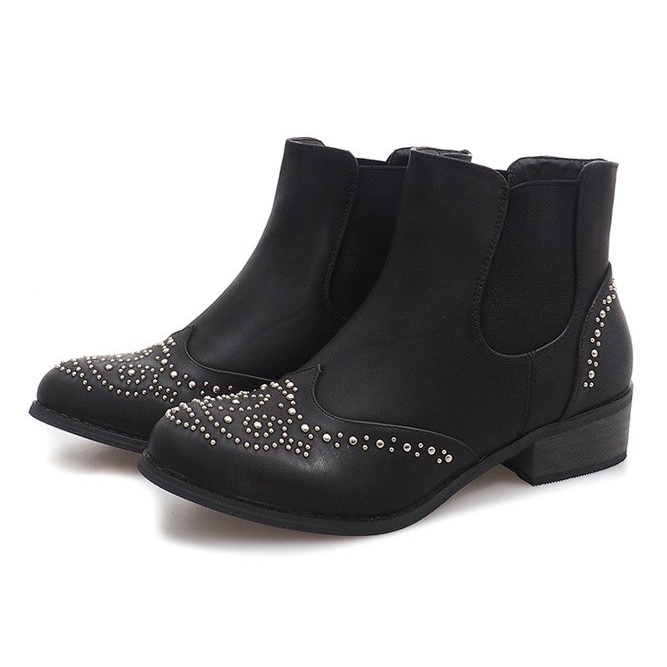 Tople čizme KA16-160SL Crne crna 2