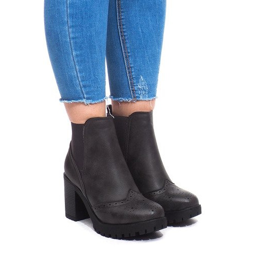 Tople čizme 35-611 Siva 1