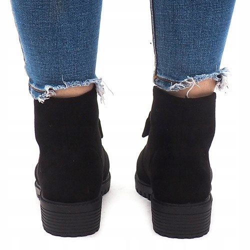 Čizme od antilopa AT-0625 Crna 2