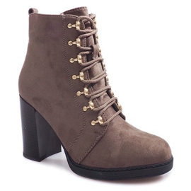 Tople čizme na postu 0-195 kaki višebojan zelena 1