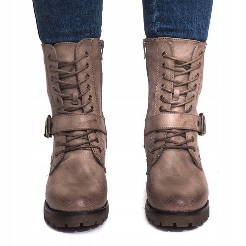 Vojne tople čizme S167 kaki višebojan zelena 1