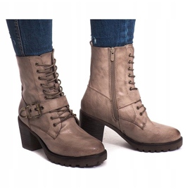 Vojne tople čizme S167 kaki raznobojna zelena 2