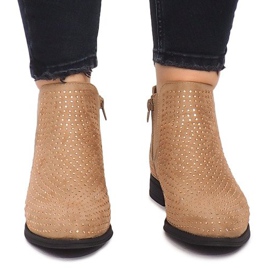 Čizme od antilopa Jodhpur 1510 Bež 1