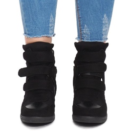 Tenisice na klin BZ8386 Crna 1