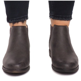 951-PA sive čizme s elastikom siva 1