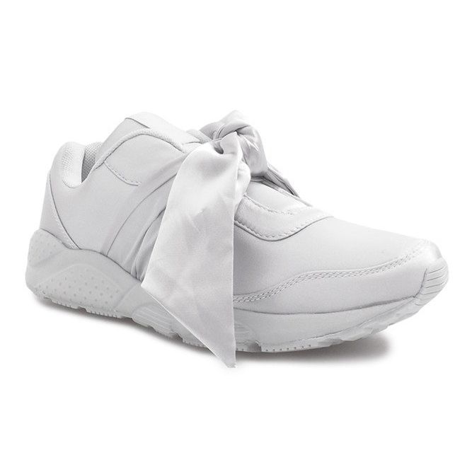 Sive sportske tenisice s Laure mašnicama siva 1