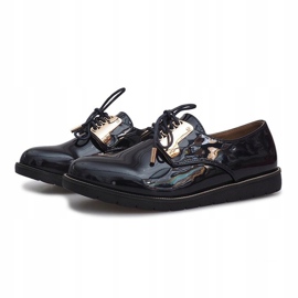 Tamnoplave lakirane cipele Rose mornarsko plava 2