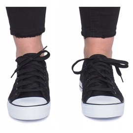 Crne Impress ažurne tenisice crna 1