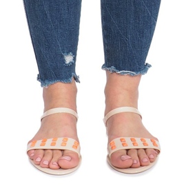 Bež sandale Meliski Nuevo 1