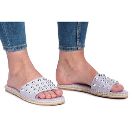 Ljubičaste papuče s Mocate klinovima ljubičasta 1