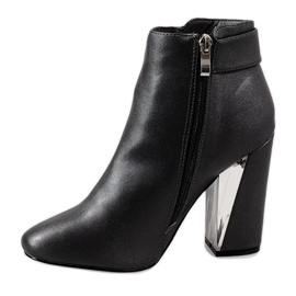 Sive čizme na stupu MJ1515 siva 1